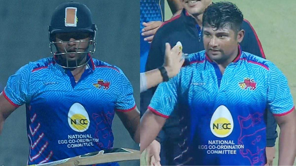 Sarfaraz Khan century vs Railways