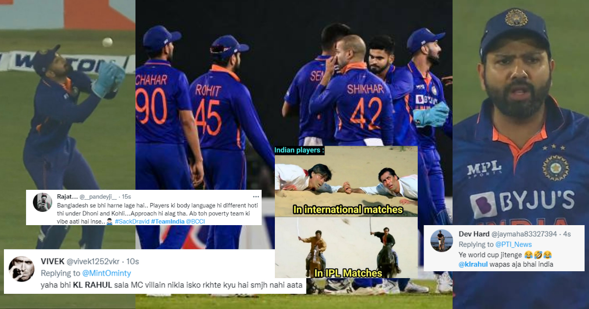 Team India troll after loss 1st ODI vs BAN 2022