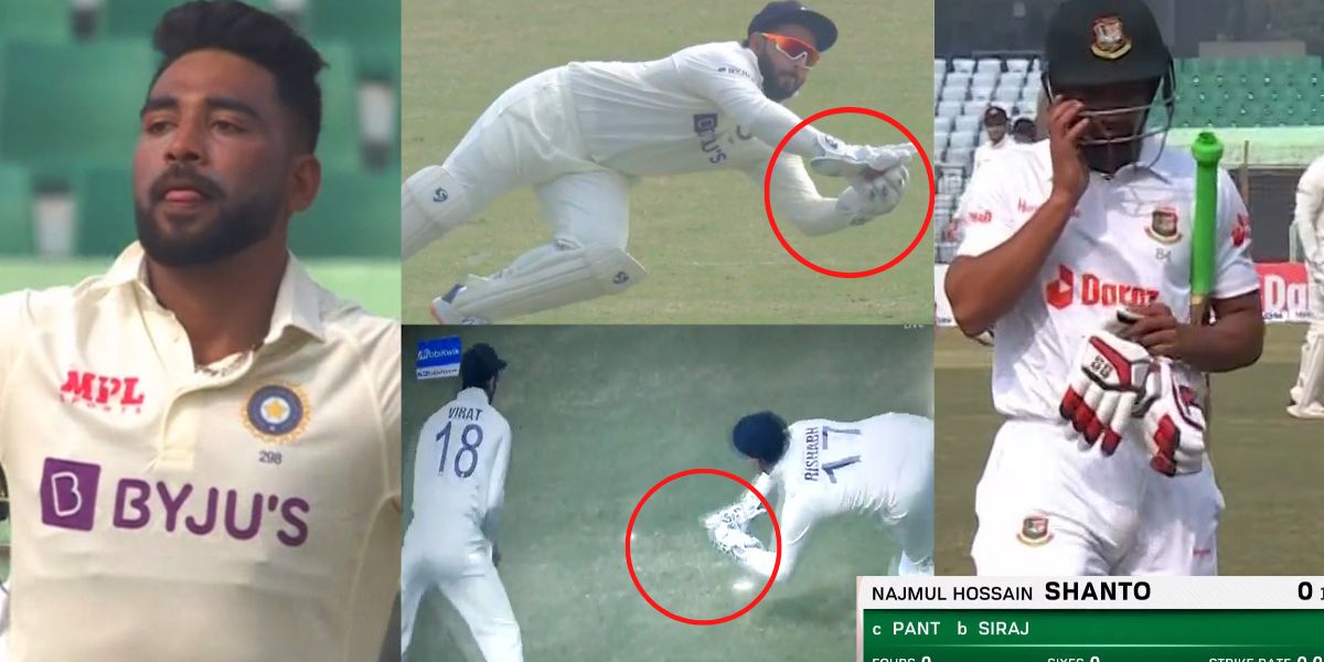 Rishabh Pant Catch vs Bangladesh VIDEO