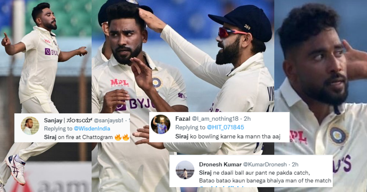 "आज तो भाई ने आग लगा दी", 3 विकेट लेकर Mohammed Siraj ने बांग्लादेशी बल्लेबाजों के उड़ाए परखच्चे, तो...
