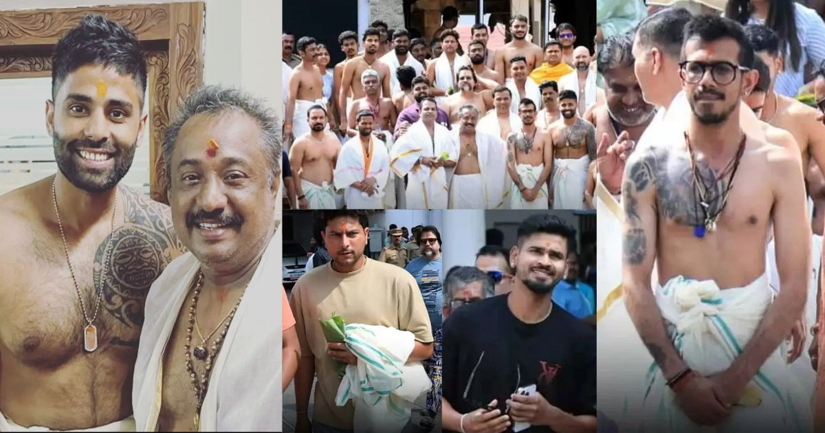 आखिरी ODI से पहले भगवान की शरण में पहुंची टीम इंडिया, सूर्या-चहल समेत इन खिलाड़ियों ने पारंपरिक वेशभ...