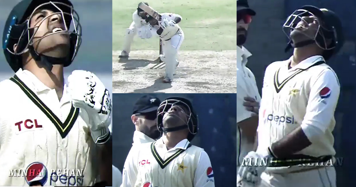 Sarfaraz Khan - first Test run in Pakistan