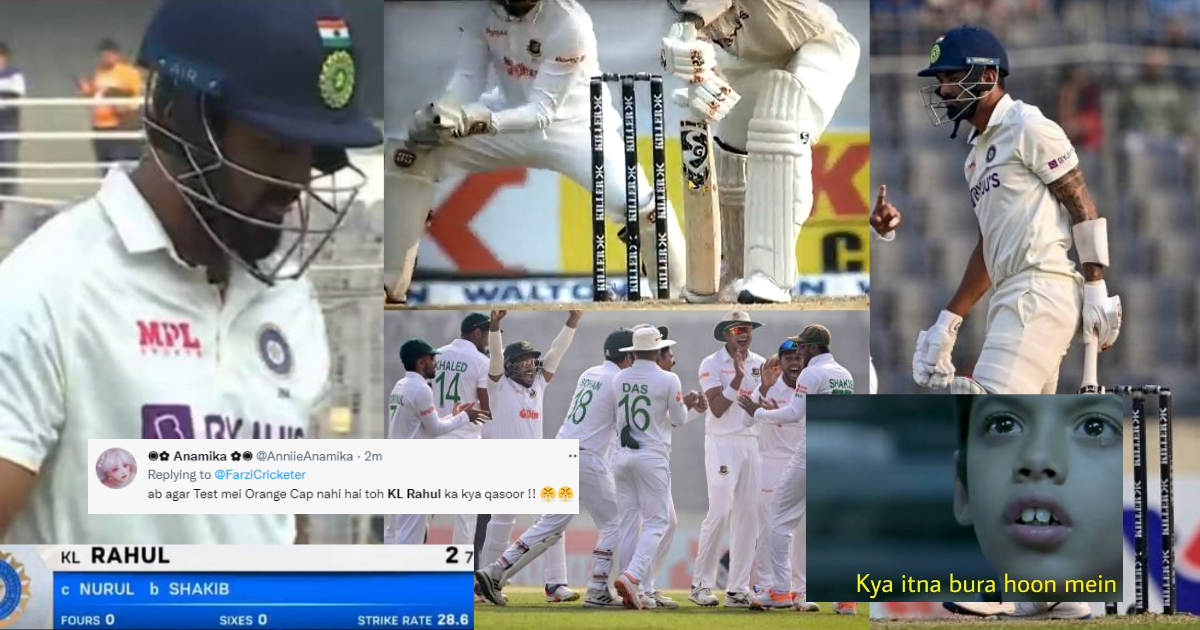 KL Rahul Trolled BAN vs IND