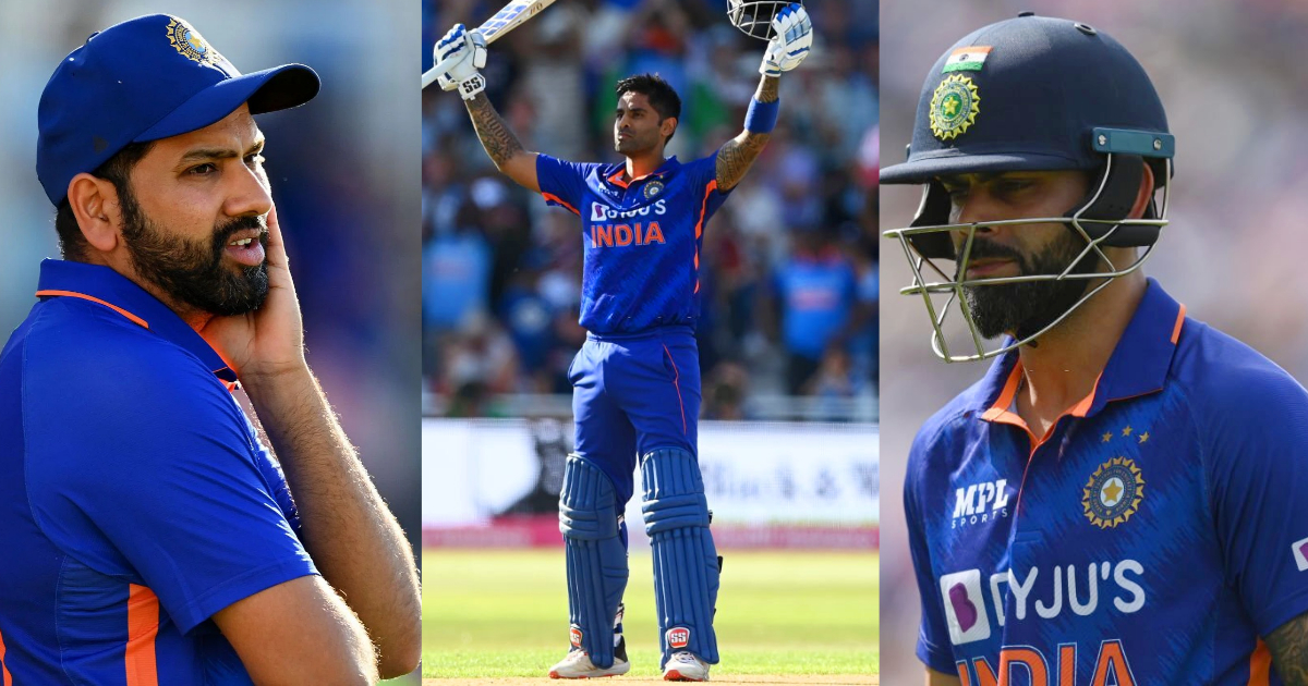 Suryakumar Yadav - Rohit Sharma - Virat Kohli