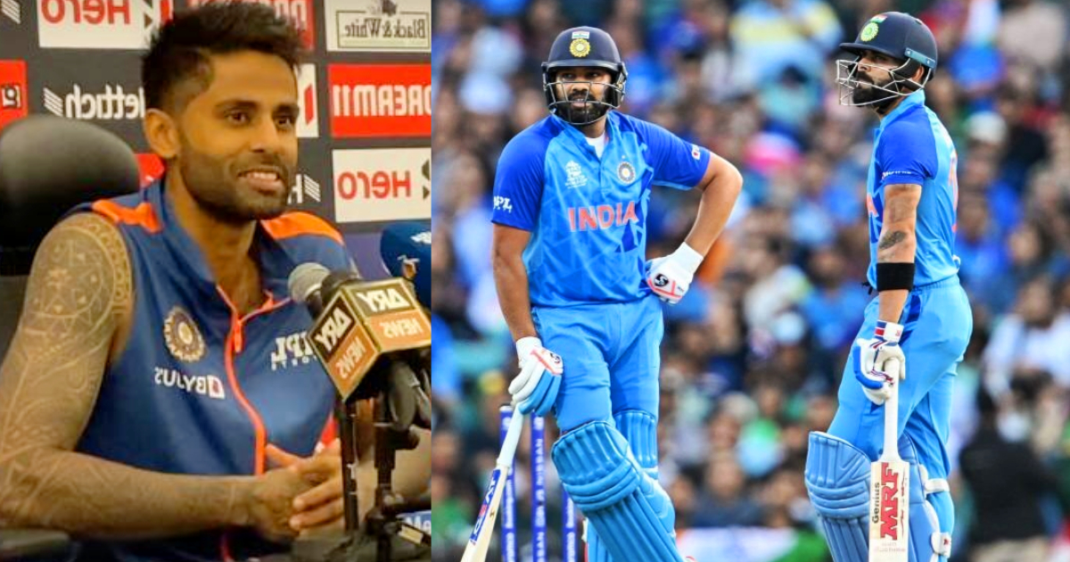 Suryakumar Yadav on Virat Kohli and Rohit Sharma