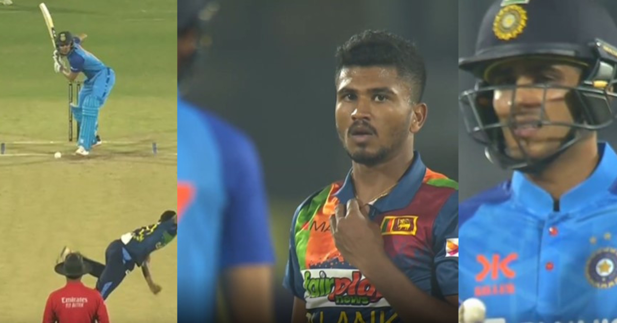 Shubman Gill-Dilshan Madhushanka
