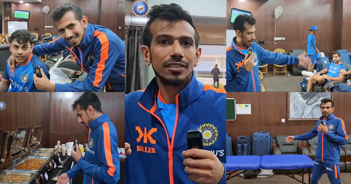 "खेल छोड़ तू यही कर...", ड्रेसिंग रूम के सीक्रेट्स खोलने पहुंचे युजवेंद्र चहल, तो रोहित शर्मा ने दे...