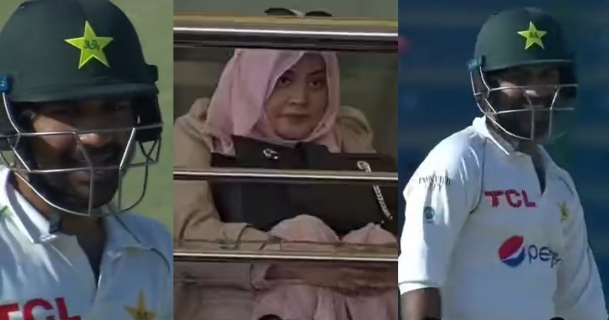 Sarfaraz Ahmed stopped match for his wife