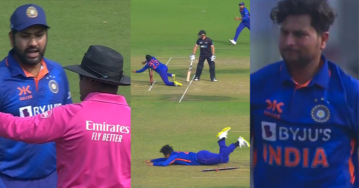 Kuldeep Yadav Dropped An easy Catch Video goes viral