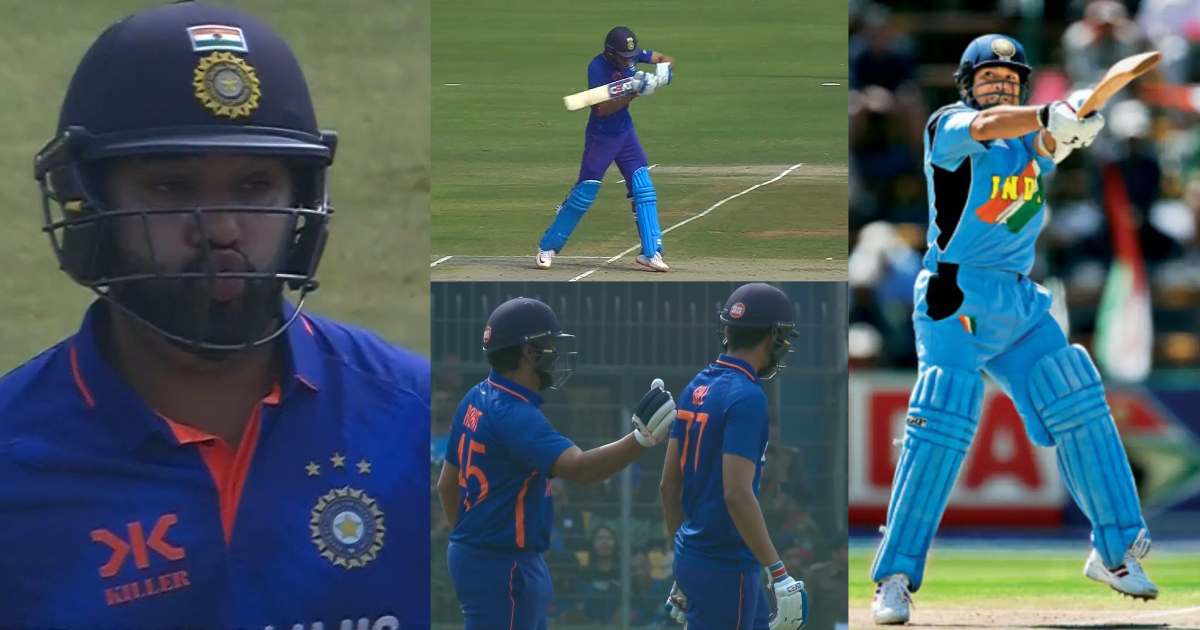 Shubman Gill Six on Backward Point Video Goes Viral