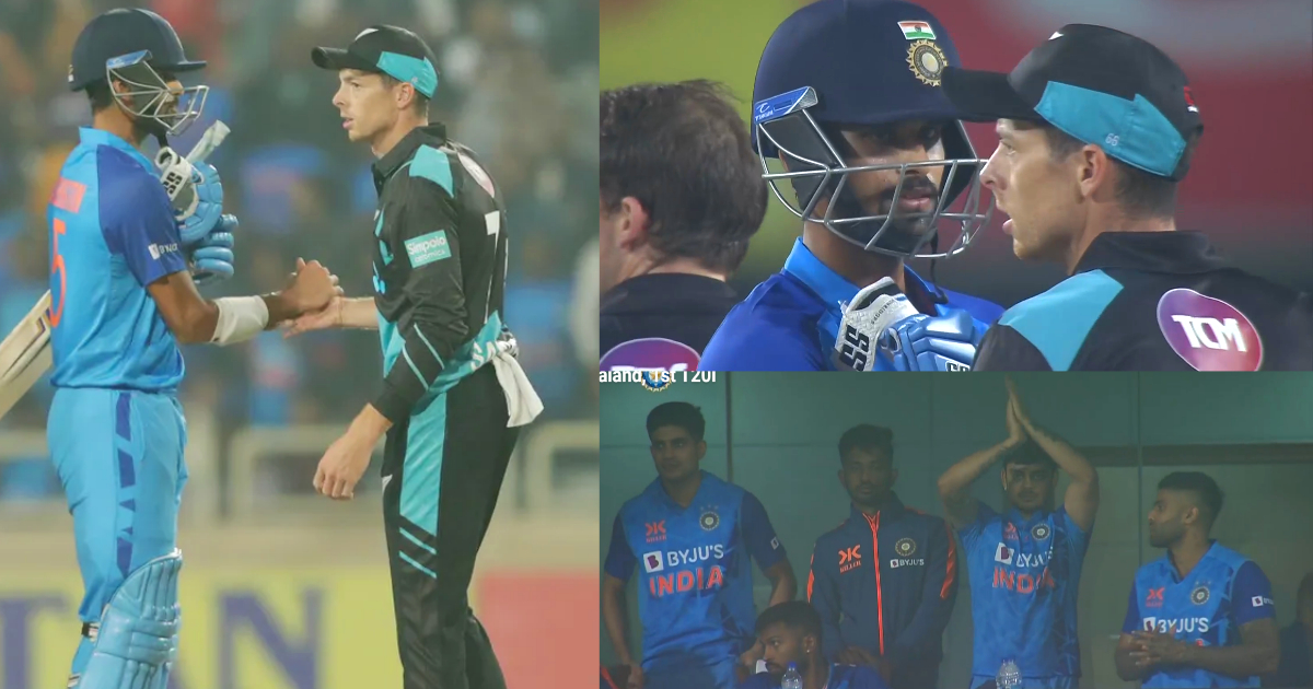VIDEO: मैच खत्म होने से पहले ही सुंदर ने मान ली थी हार, मिचेल सेंटनर ने भी हाथ मिलाकर टीम इंडिया को...