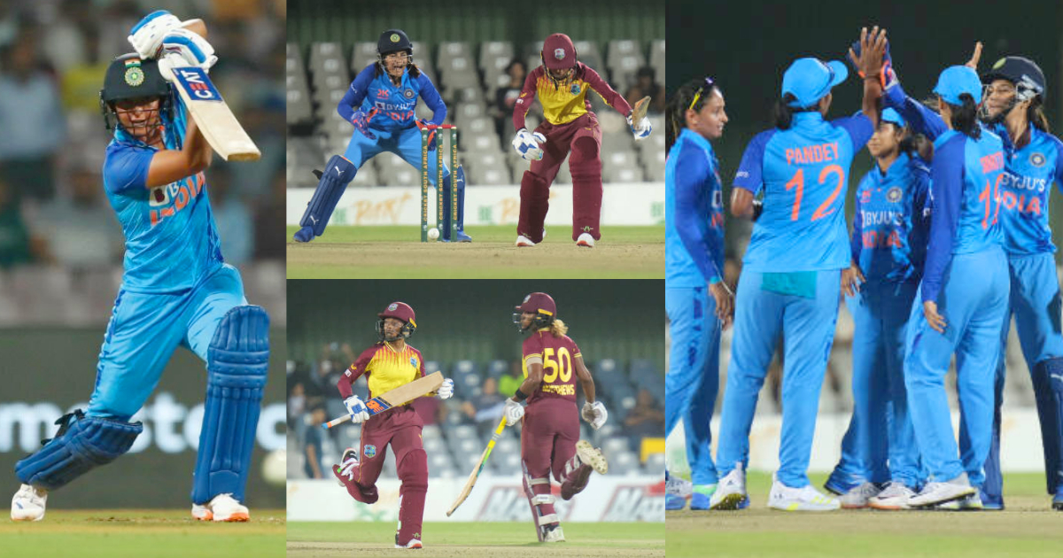 INDW vs WIW - Team India won by 8 wickets