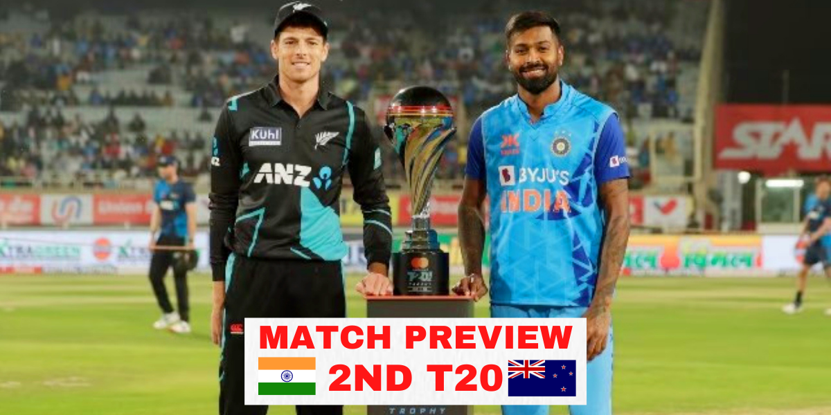 IND vs NZ: सीरीज पर बराबरी करने के लिए हार्दिक पांड्या के पास होगा आखिरी मौका, जानिए दूसरे T20 से जु...