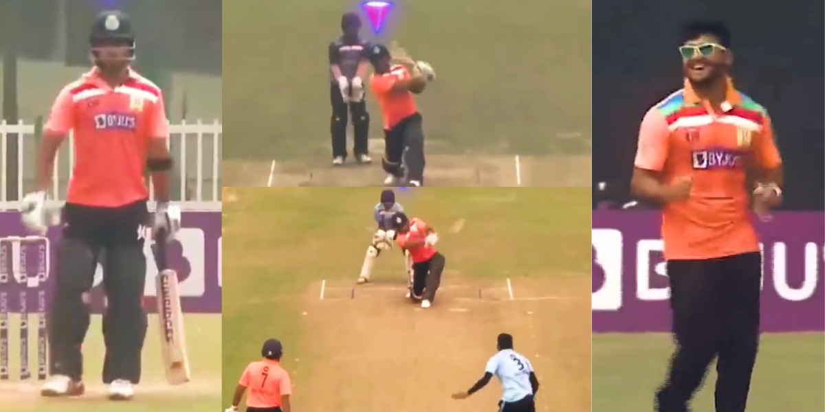 Riyan Parag GPL: रियान पराग ने T20 लीग में मचाया कोहराम, जड़ डाले 31 छक्के, वीडियो हुआ वायरल