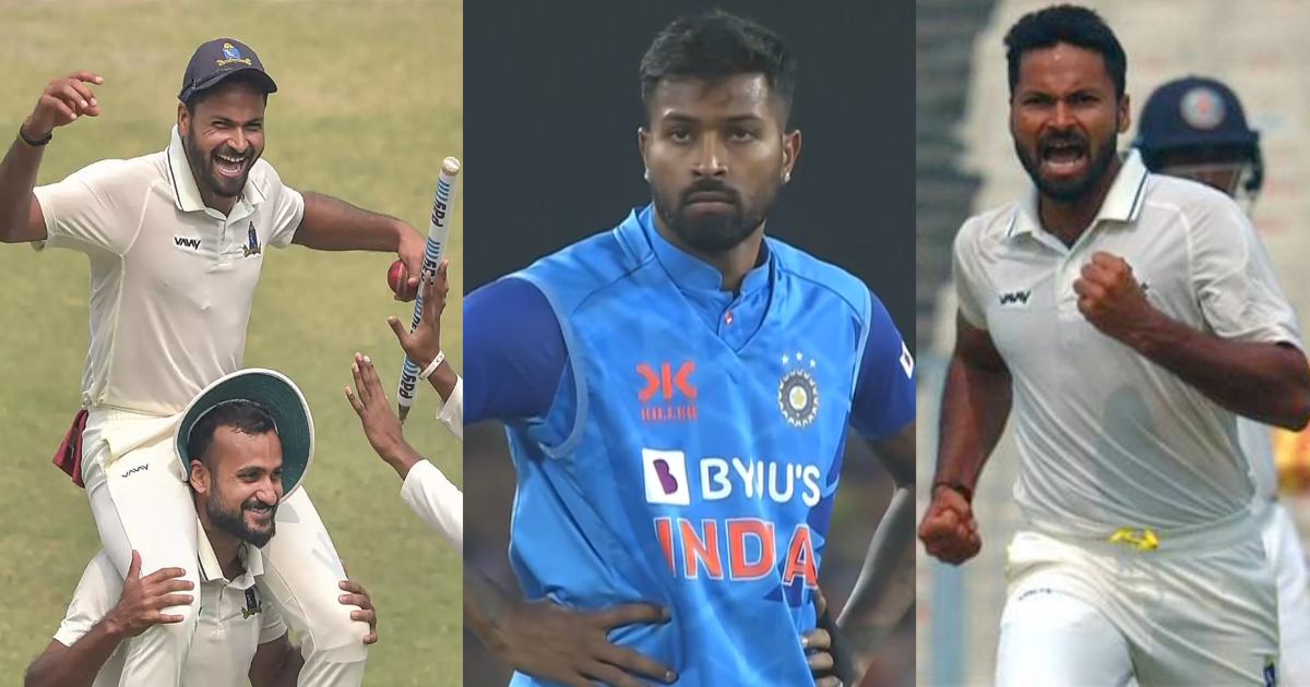 Mukesh Kumar took 3 wickets in ranji trophy quarter final