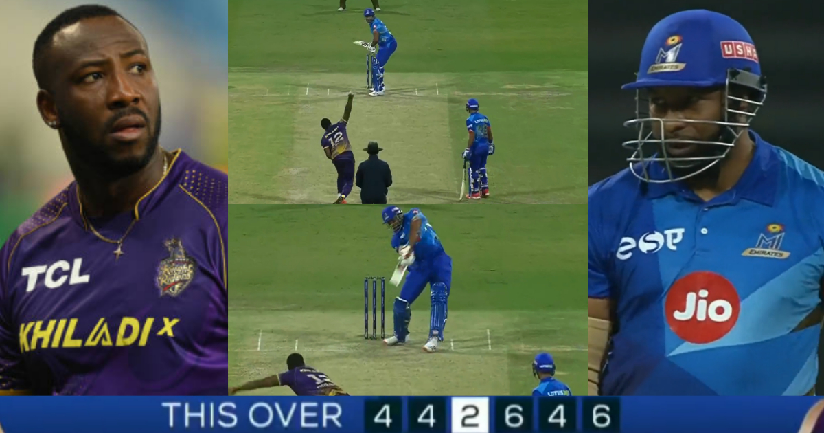 Kieron Pollard Smashed 26 runs in