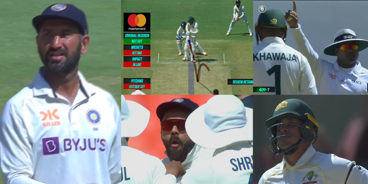 Cheteshwar Pujara ने कप्तानी संभालते ही कर दिया उस्मान ख्वाजा का काम-तमाम, देखें VIDEO