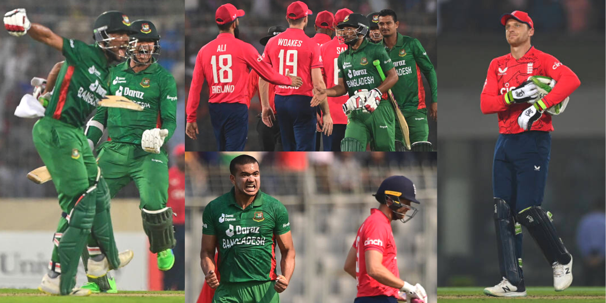 ENG vs BAN: वर्ल्ड चैंपियन को रौंदकर बांग्लादेश ने रचा इतिहास, टी20 सीरीज में इंग्लैंड का 3-0 सूपड़ा...