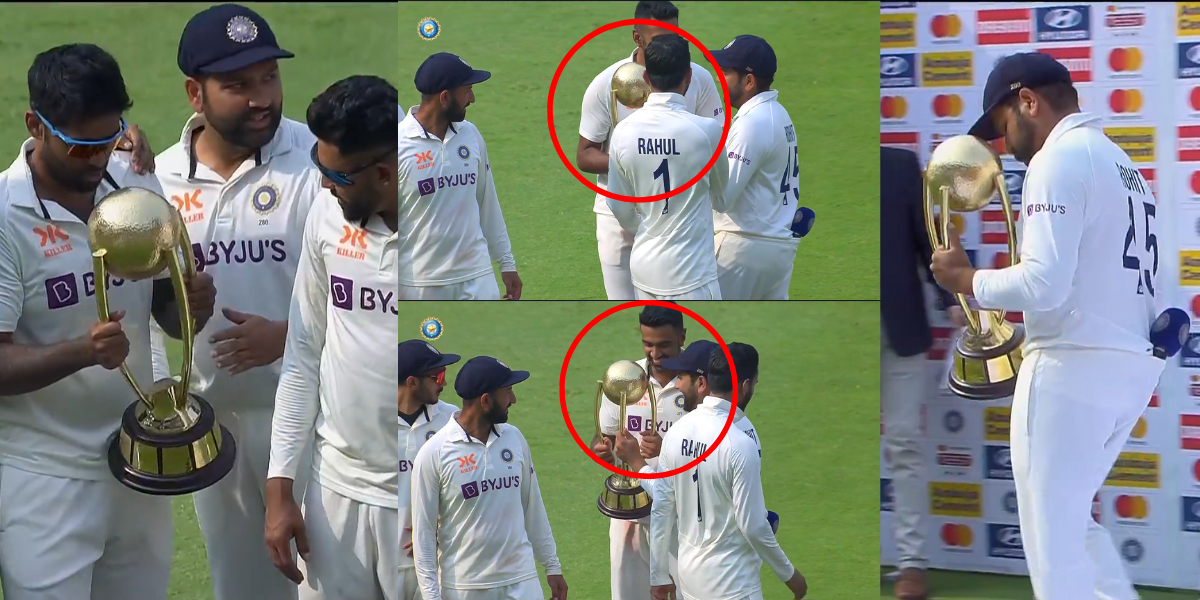 ट्रॉफी लेने सबसे आगे आए KL Rahul, तो Rohit Sharma ने नहीं दिया कोई भाव, वायरल हुआ VIDEO