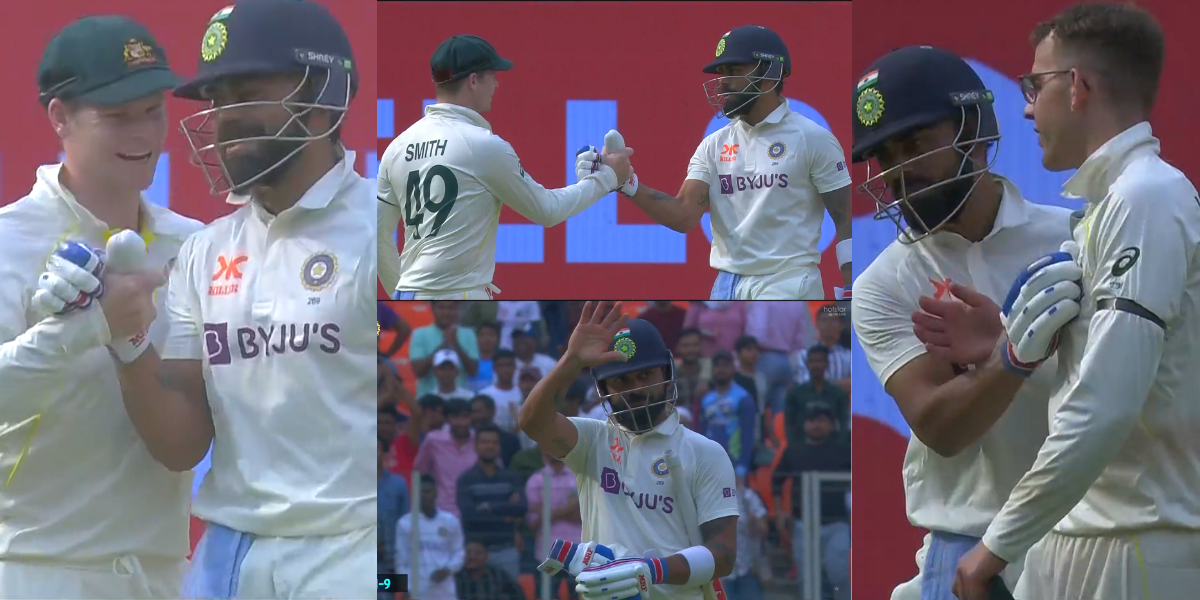 Virat Kohli Smith Video: विराट के फैन हुए स्टीव स्मिथ, कोहली के आउट होने पर खास अंदाज में दी शतक की...