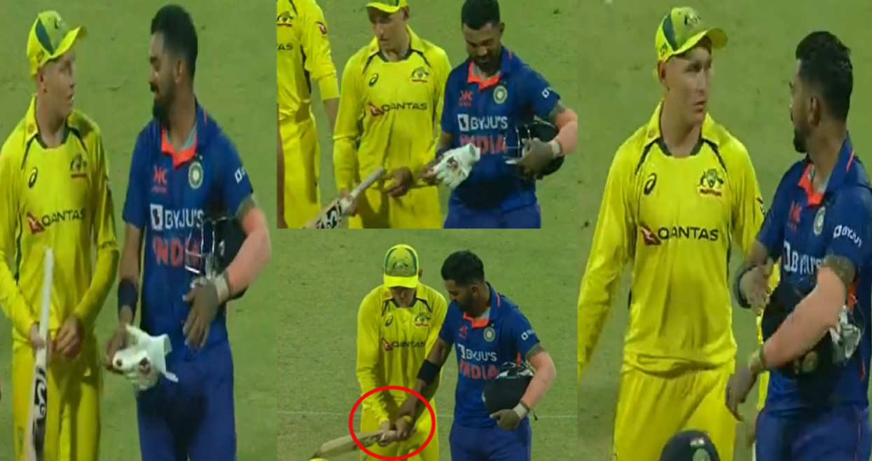 KL Rahul Marnus VIDEO: भारत की जीत पर लाबुशेन को नहीं हुआ यकीन, तो चेक करने पहुंचे केएल राहुल का बल्...