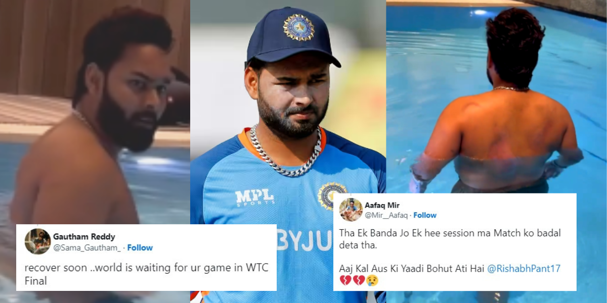 "भाई WTC फाइनल तक फिट हो जाओ", ऋषभ पंत को बैसाखी के सहारे चलता देख भावुक हुए फैंस