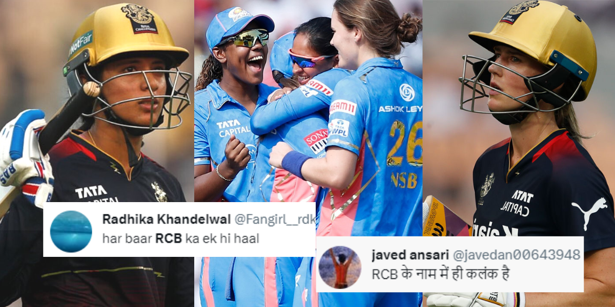 WPL 2023: "ये तो गिल्ली-डंडा खेलने लायक भी नहीं", मुंबई के खिलाफ RCB का हुआ बुरा हाल, तो आ गई मीम्स...
