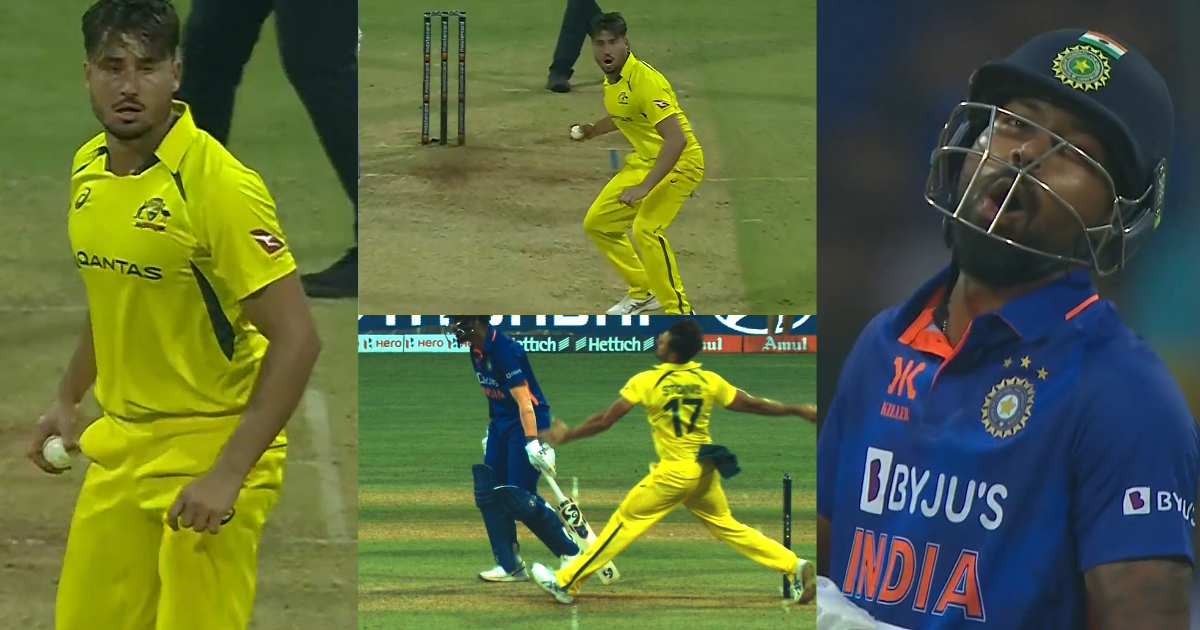 Hardik Pandya के हंसने से स्टॉइनिस को लगी मिर्ची, आगबबूला होकर गेंद से करने लगे हमला