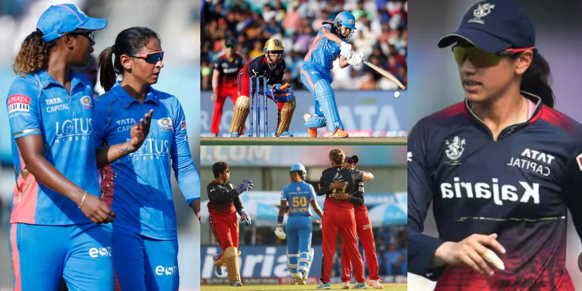 WPL 2023: स्मृति की चाल ने बिगाड़ा हरमनप्रीत का खेल, RCB ने हारने के बावजूद मुंबई इंडियंस को दिया झटक...