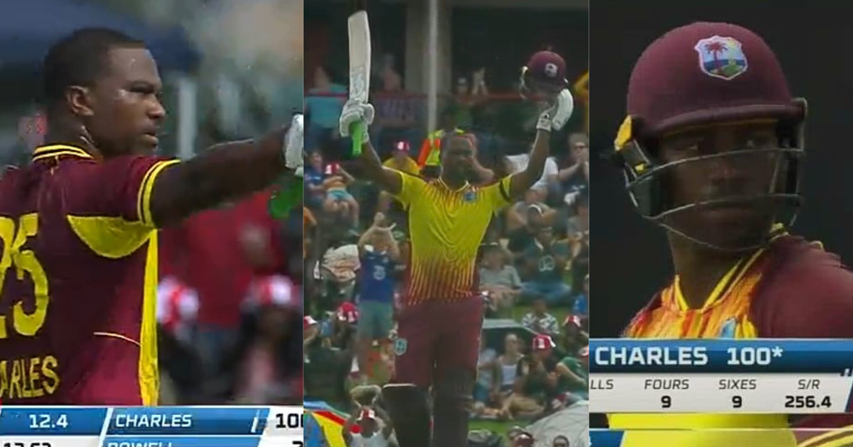 Johnson Charles ने अफ्रीका को बनाया खिलौना, तोड़ डाला क्रिस गेल का सबसे तेज शतक का रिकॉर्ड