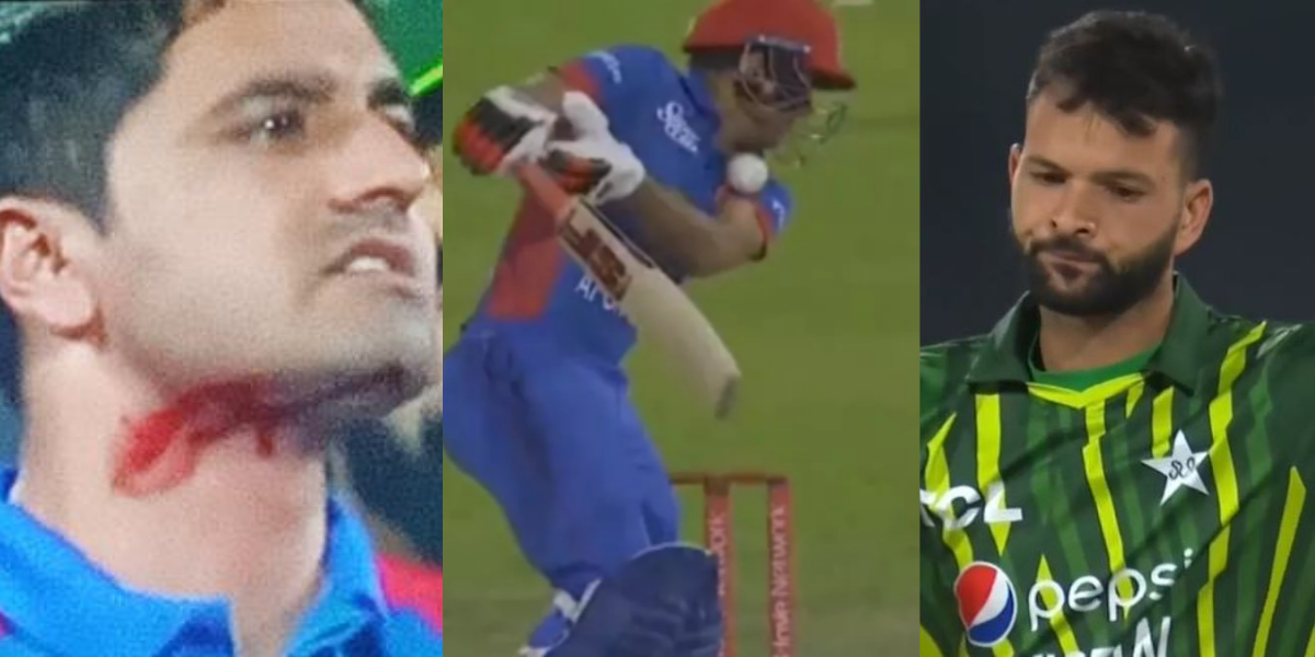 VIDEO: सीरीज गंवाते ही बौखला उठा पाकिस्तान, 160kmph की रफ्तार वाले गेंदबाज ने अफगानी बैटर को किया लह...