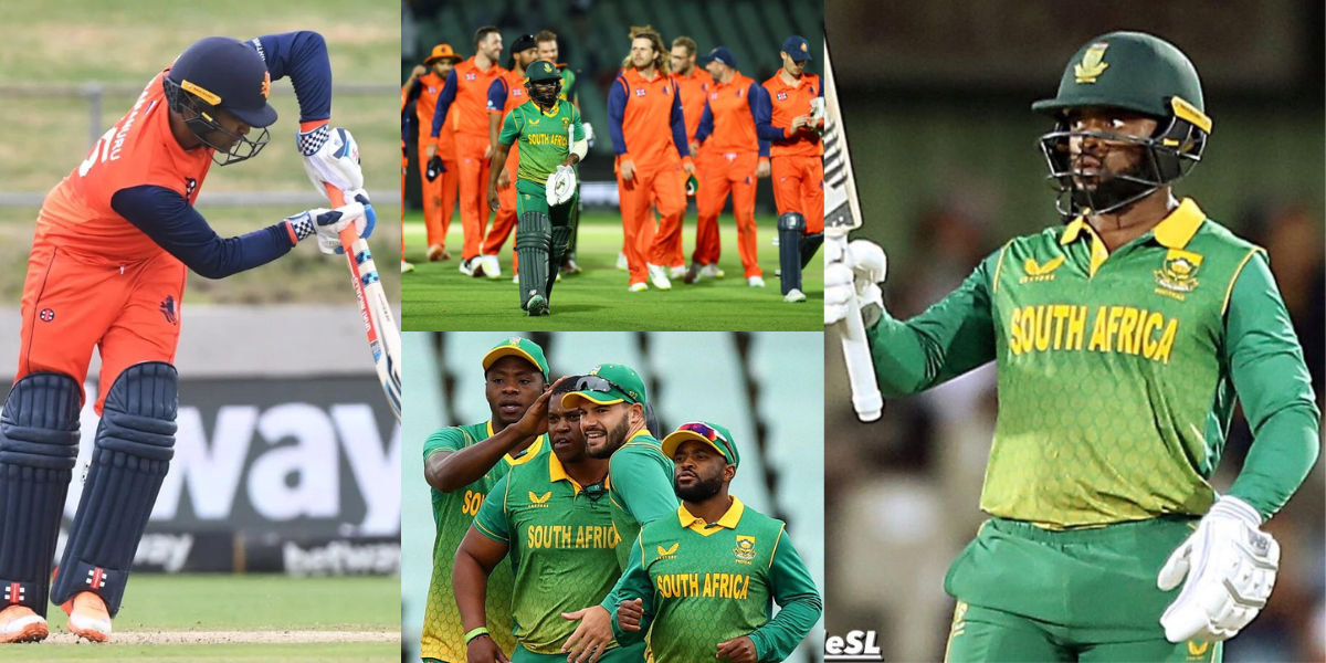 SA vs NED: 75 ओवर में खत्म हुआ 50 ओवर का मैच, टेम्बा बावुमा ने नीदरलैंड के खिलाफ दिलाई शानदार जीत