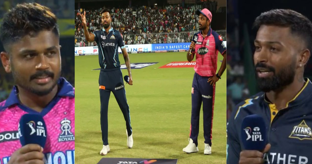 GT vs RR: टॉस जीतकर संजू सैमसन ने चुनी गेंदबाजी, हार्दिक ने सबसे बड़े मैच विनर को किया बाहर