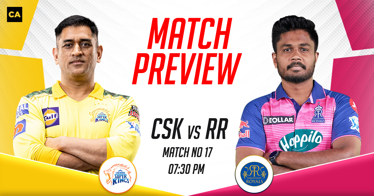 CSK vs RR: एमएस धोनी के गढ़ में राजस्थान देगा चेन्नई को चुनौती, जानिए पिच-मौसम समेत मैच से जुड़ी सभी ज...