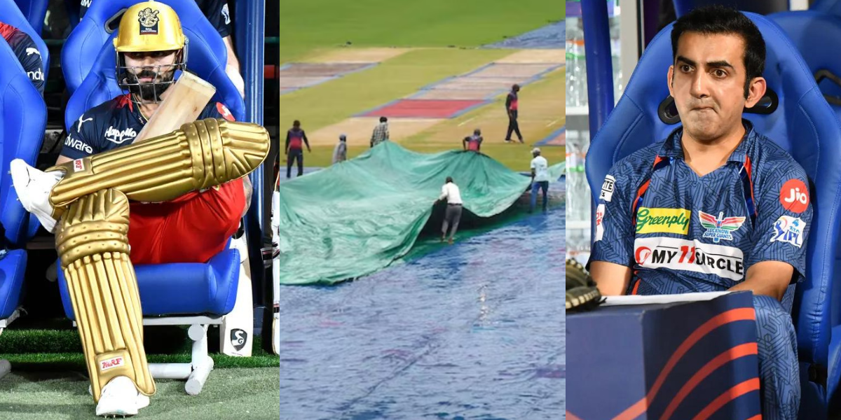 RCB vs LSG: रद्द होगा लखनऊ और बैंगलोर का महामुकाबला!, मूसलाधार बारिश ने बिगाड़ा मैच का रोमांच