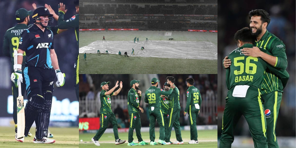 PAK vs NZ: 113 गेंदों में खत्म हुआ 20 ओवर का मैच, 2 बल्लेबाजों ने मचाई तबाही, आखिरी 5 मिनट में बारिश...