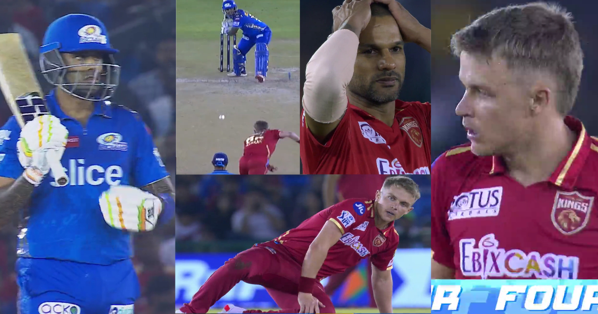 VIDEO: 6,6,4 और 4... Suryakumar Yadav के हत्थे चढ़े 18 करोड़ी सैम करन, 1 ओवर में कूटे गए 23 रन, तो शिख...