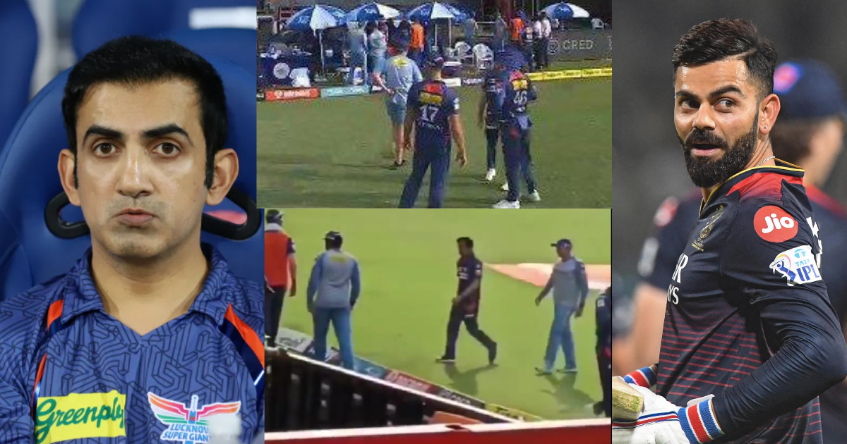 हैदराबाद में गौतम गंभीर के सामने लगे 'कोहली-कोहली' के नारे, तो लखनऊ टीम ने रुकवा दिया मैच, VIDEO हुआ...