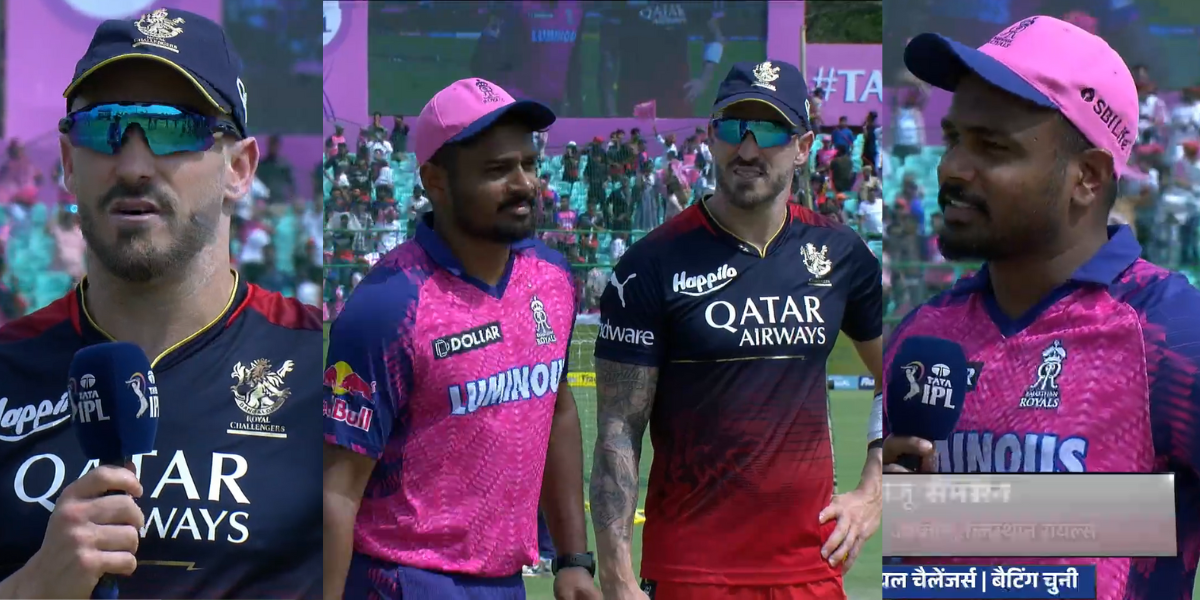 RR vs RCB: टॉस जीतकर फाफ ने चुनी बल्लेबाजी, प्लेइंग-XI में किए 3 बड़े बदलाव, सेमीफाइनल के लिए संजू न...