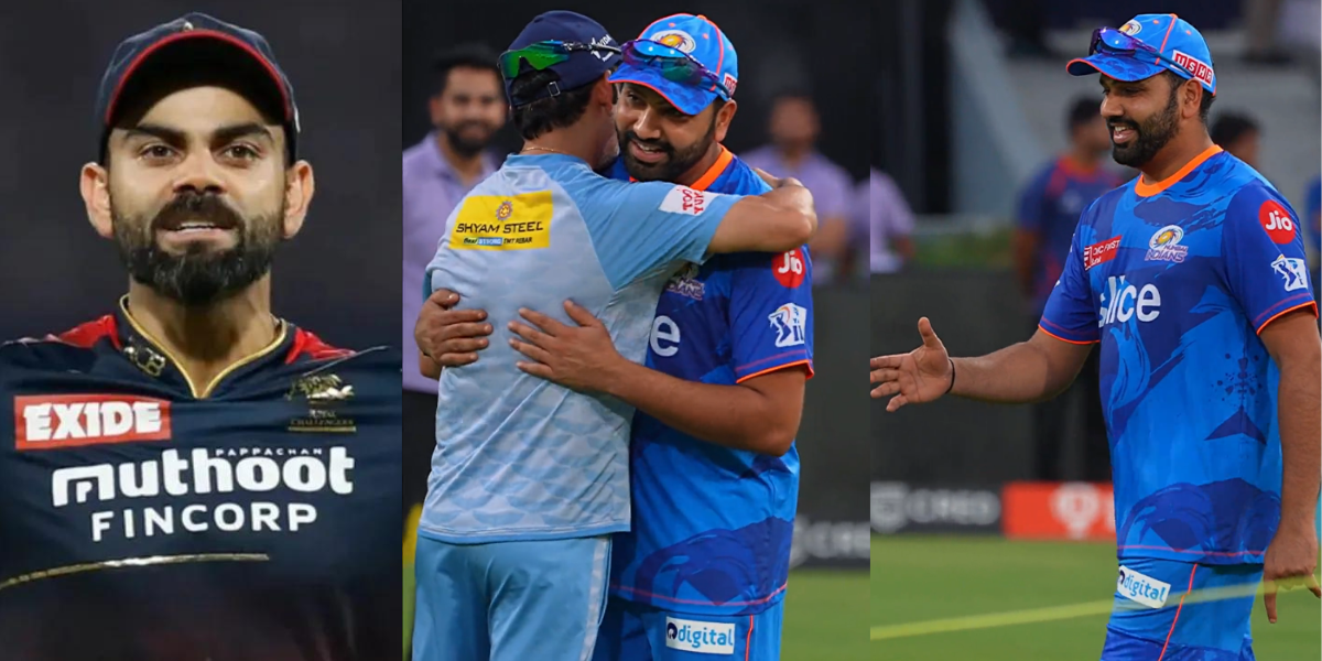 विराट कोहली के दुश्मन को देखते ही रोहित शर्मा ने लगाया गले, फिर हाथ मिलाकर की जमकर हंसी-ठिठोली, वायर...
