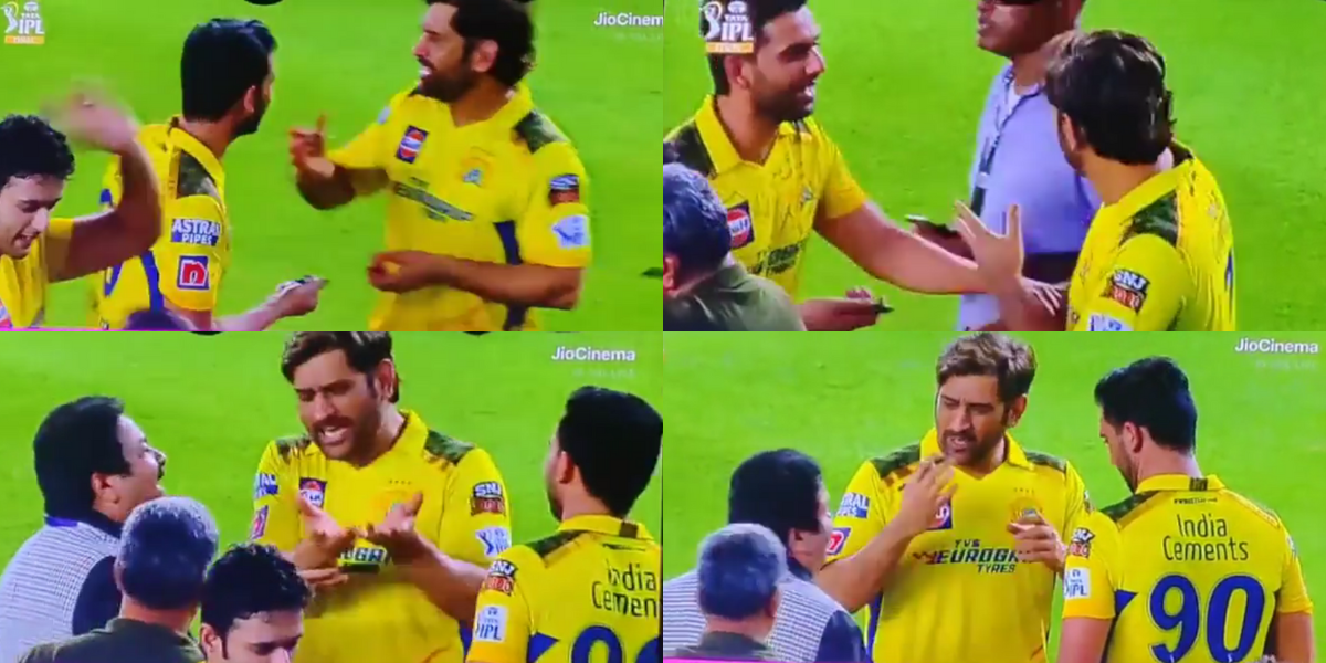 VIDEO: "चल निकल यहां से...", एमएस धोनी से ऑटोग्राफ लेने पहुंचे दीपक चाहर, तो माही ने लगाई फटकार, जबर...