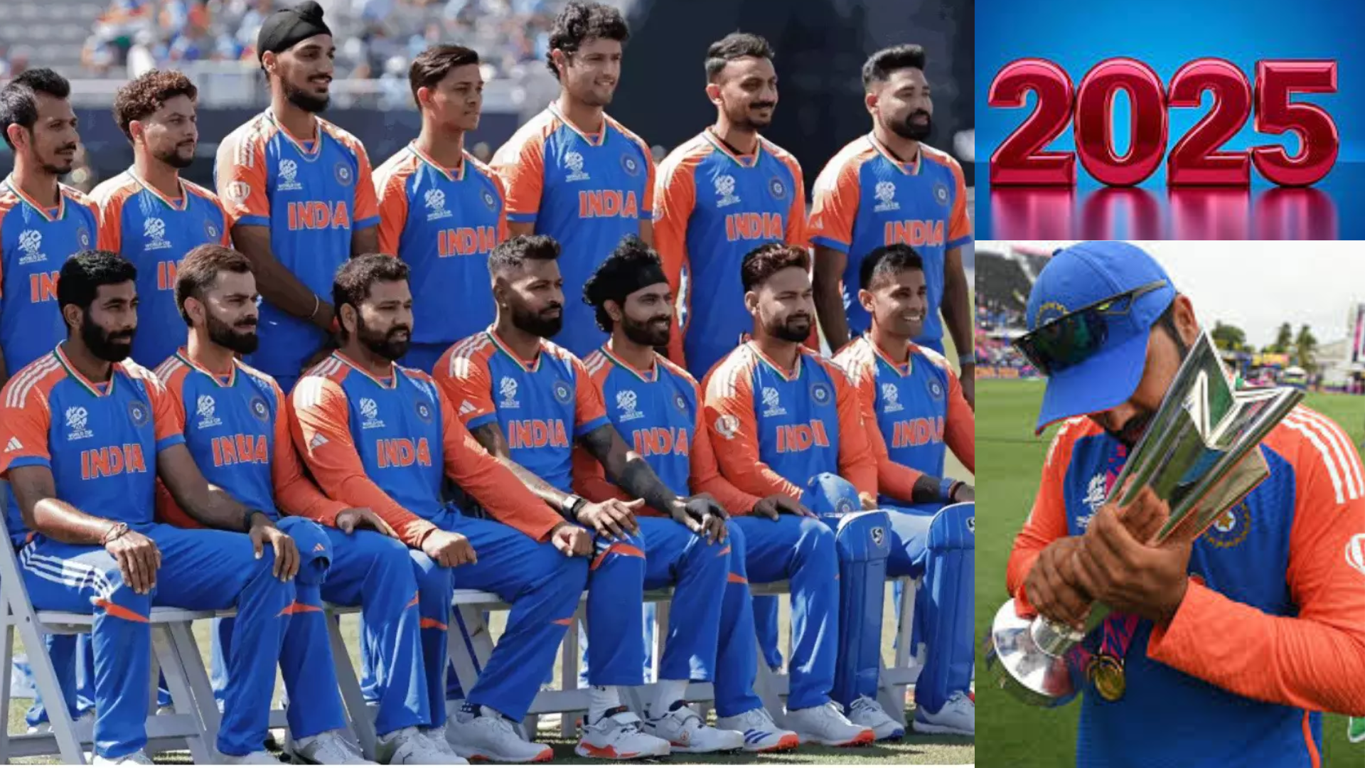 टीम इंडिया का 2025 का शेड्यूल हुआ रिलीज, पाकिस्तान को छोड़ इन 4 टीमों से द्विपक्षीय सीरीज में होगी भ...