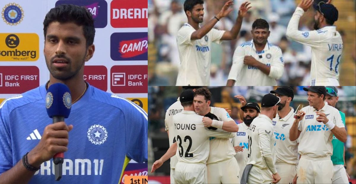 washington sundar, ind vs nz , Rachin Ravindra