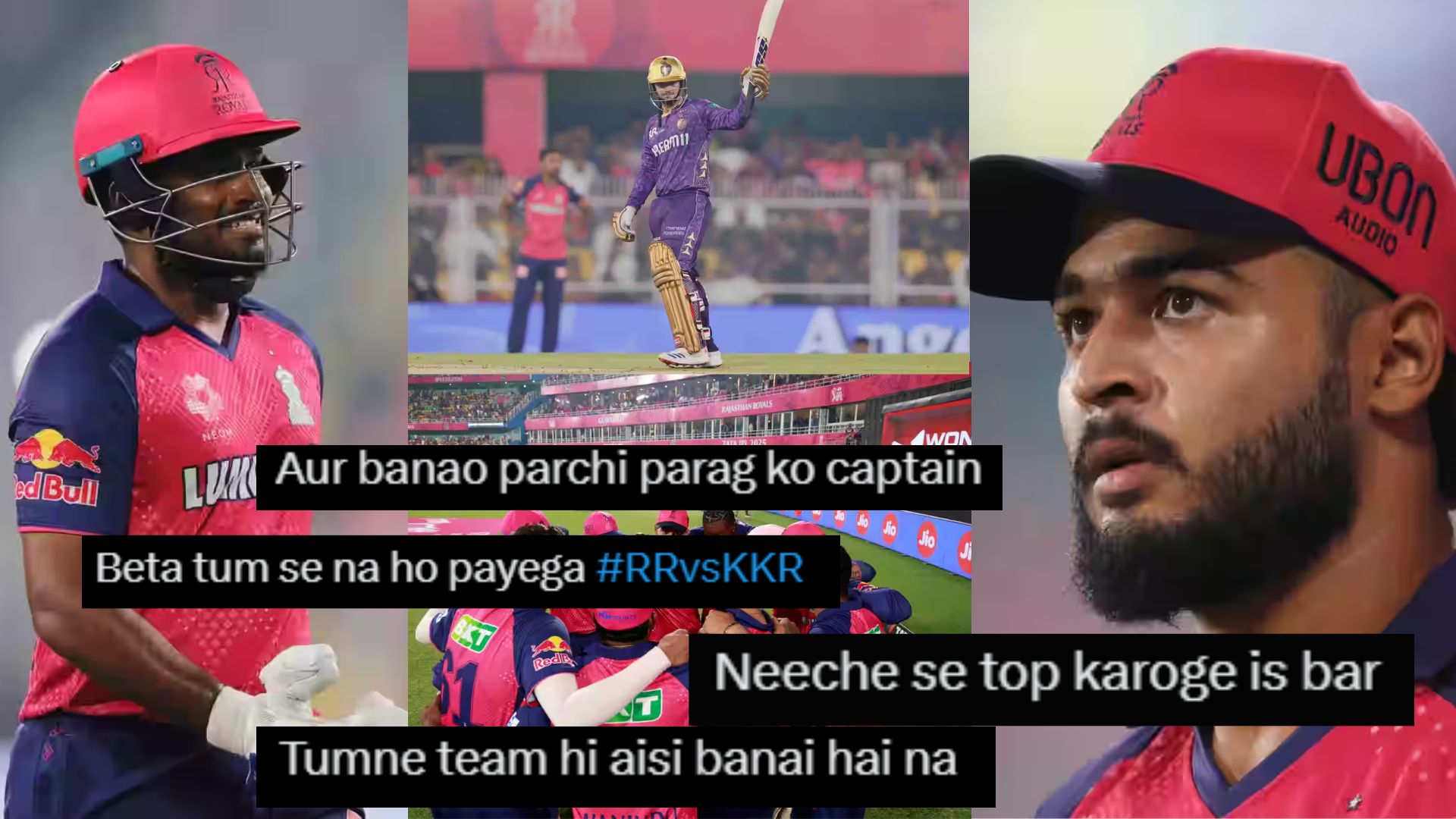 '' बेटा तुमसे ना हो पाएंगा'', रियान पराग की कप्तानी में राजस्थान को मिली दूसरी, सोशल मीडिया पर बुरी...