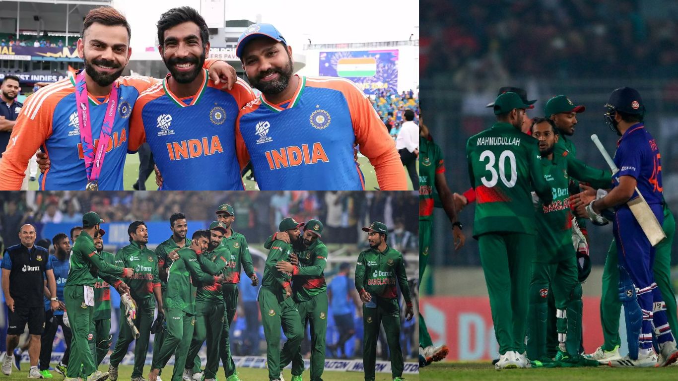 Rohit sharma, Virat kohli , jasprit Bumrah, IND vs BAN