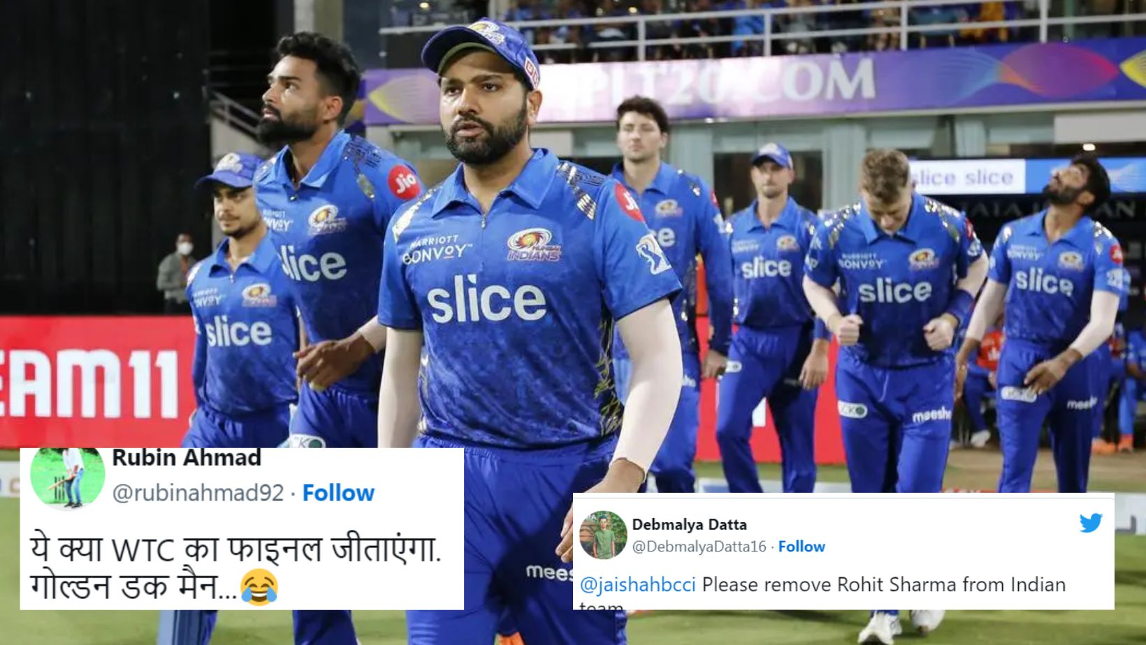 "भूल जाओ ये हमें WTC जिताएगा", मुंबई की शर्मनाक हार के बाद जमकर उड़ा रोहित शर्मा का मजाक, आई मीम्स की...