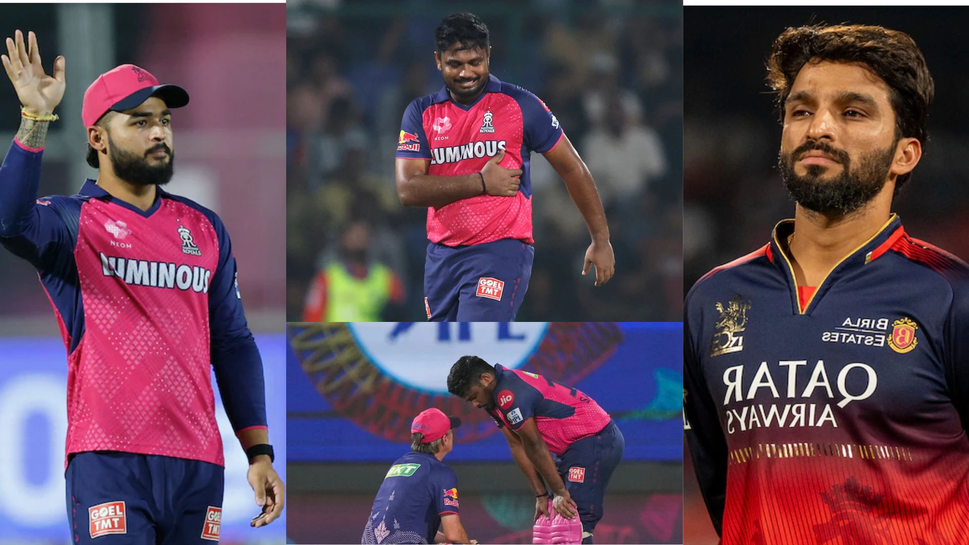 संजू सैमसन ने दे दी राजस्थान को बड़ी टेंशन, LSG के बाद RCB के खिलाफ मैच से हुए बाहर, जानिए कब किस मै...
