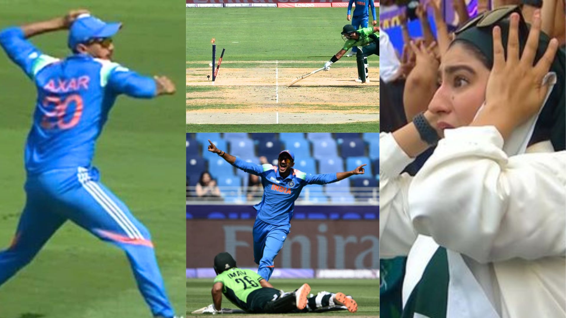 किसी के निकले आंसू, किसी का मुंह रह गया खुला का खुला, Axar Patel की डायरेक्ट हिट ने पाकिस्तानी महिला...