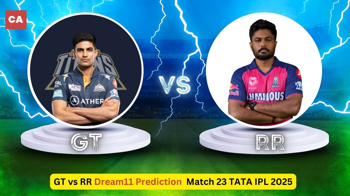 GT vs RR Match 23, TATA IPL, 2025