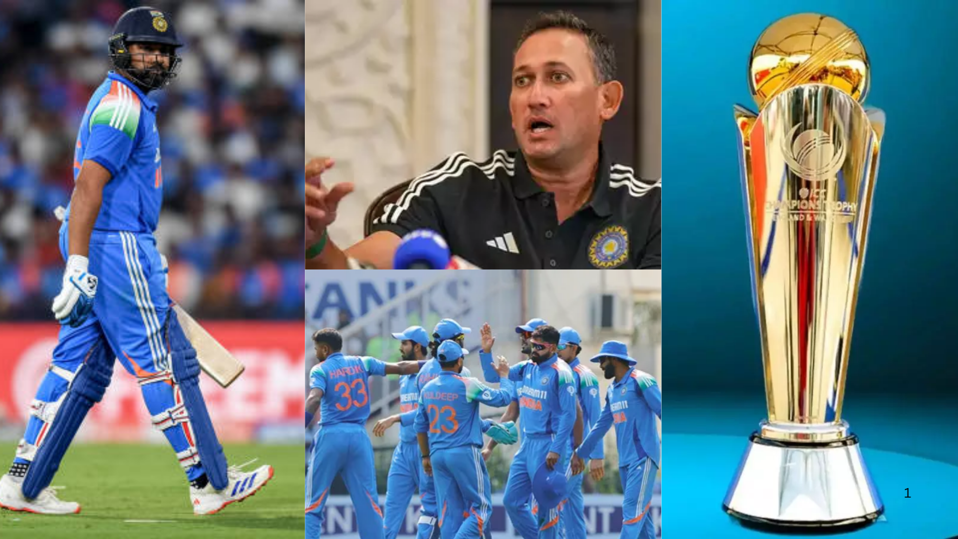 चैंपियंस ट्रॉफी 2025 से Rohit Sharma हो रहे हैं बाहर! उनकी जगह अब ये खिलाड़ी होगा अब कप्तान